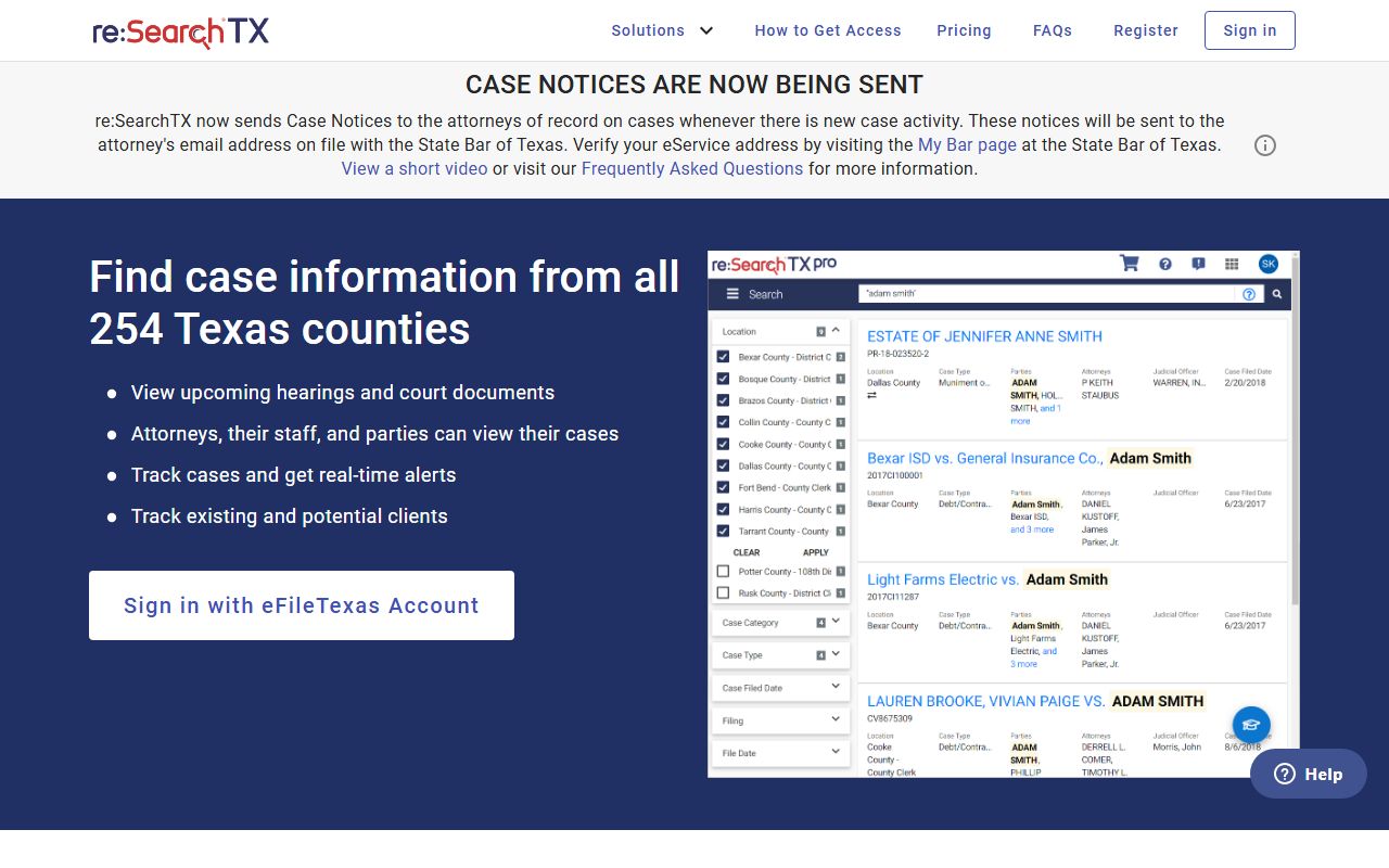 Martin County court records after arrest reSearchTX portal